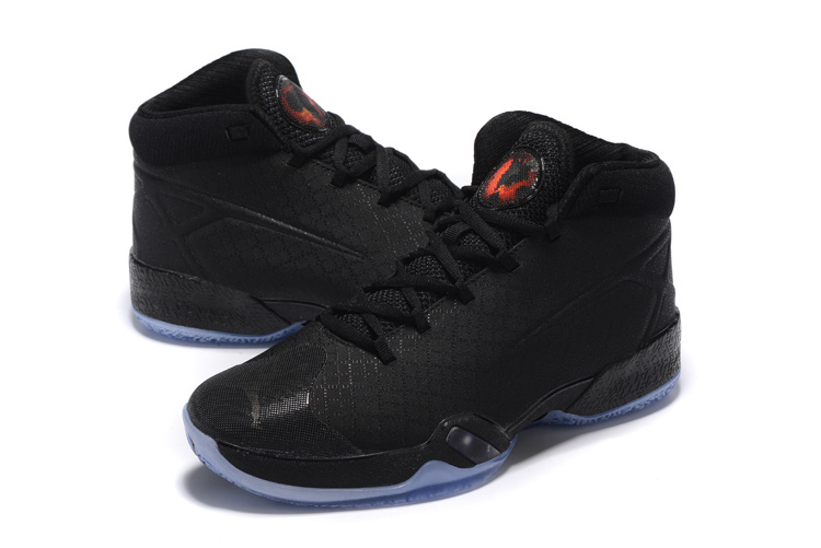 2016 Air Jordan 30 All Black Orange - Click Image to Close